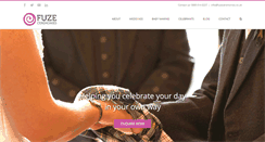 Desktop Screenshot of fuzeceremonies.co.uk